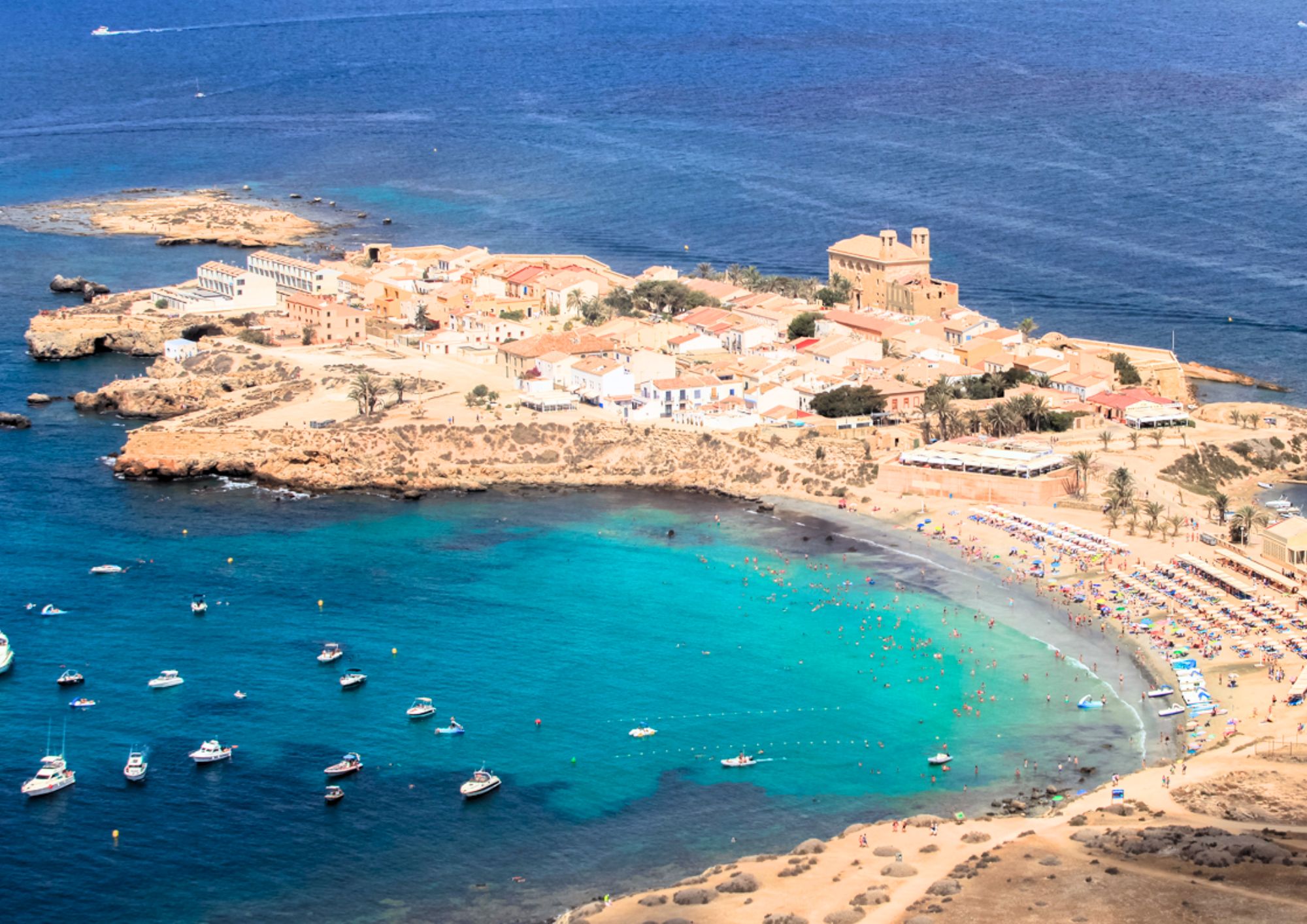 Isla de Tabarca desde barco